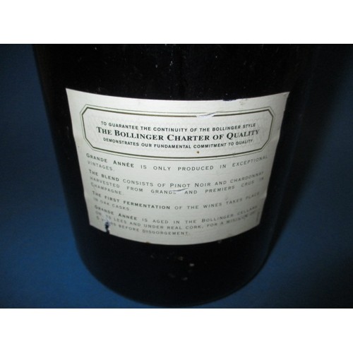 281 - 1990 Magnum Bollinger Grande Annee brute champagne, 150cl bottle