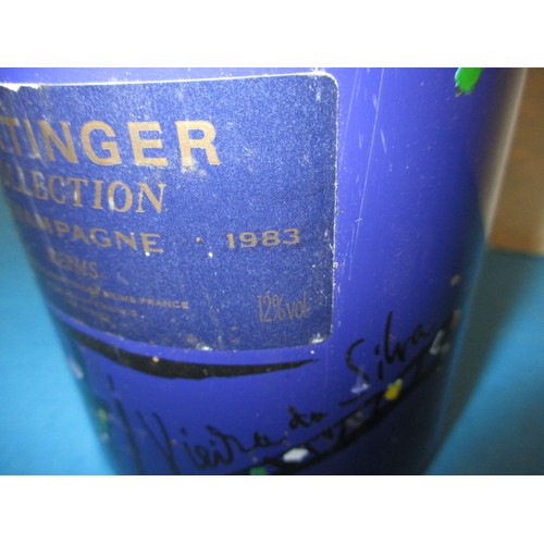 284 - Taittinger Collection 1984, Vieira da Silva, vintage champagne 750ml bottle, no box