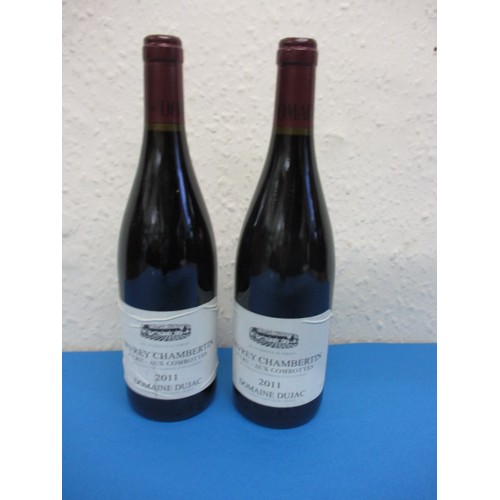 275 - 2011 Domaine Dujac Gevrey Chambertin 1er Cru Aux Combottes 2x 750ml bottles, both settled mid neck