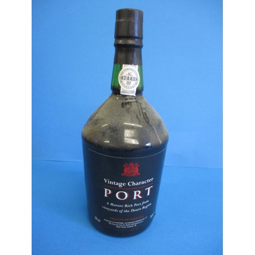 297 - A bottle of vintage character port