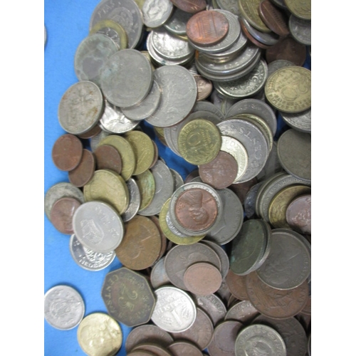 119 - A parcel of mainly pre-decimal world coins, approx. parcel weight 3.2kg, all in circulated condition