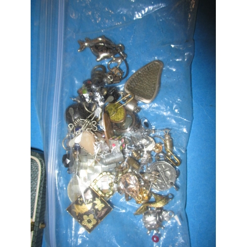 111 - A large quantity of vintage costume jewellery, to include some silver items, all in used condition