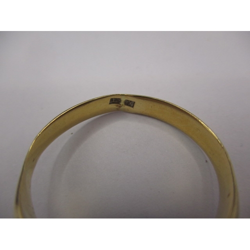 42 - A vintage 18ct yellow gold signet ring, approx. ring size ‘S’ approx. weight 6.3g in well used condi... 
