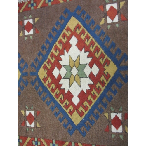 298 - A vintage Turkish hand knotted wool rug, approx. size 204x120cm in good pre-owned condition with wal... 