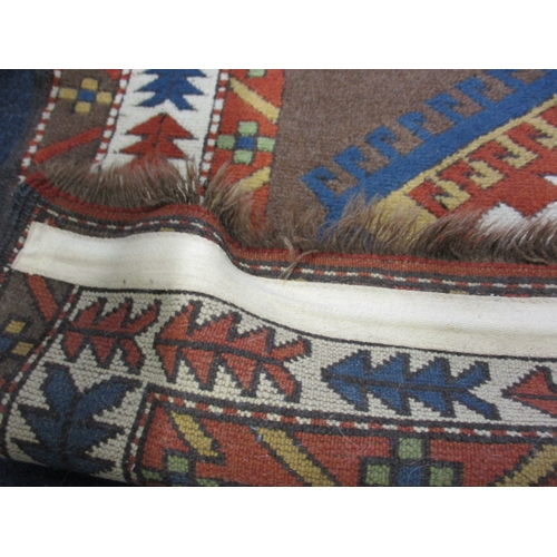 298 - A vintage Turkish hand knotted wool rug, approx. size 204x120cm in good pre-owned condition with wal... 