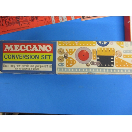 258 - A vintage Meccano boxed Highway vehicles set and an additional 3A conversion set, with instruction b... 