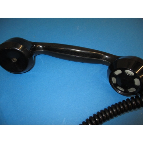 286 - A 1930s black Bakelite desk phone, model Tf3-39.205, having been modified to work on todays system