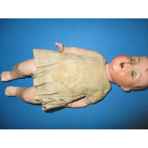 275 - A parcel of antique and later dolls, various makers and materials, all in used condition with associ... 