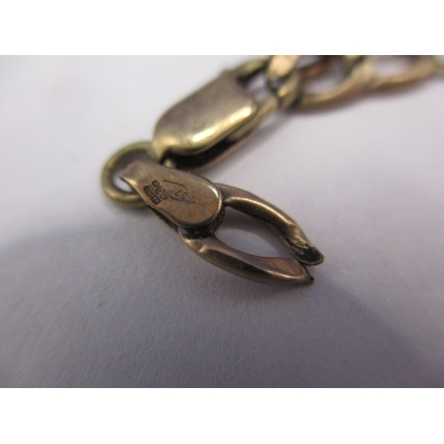 66 - A 9ct yellow gold necklace, approx. weight 6.6g having damage so sold as scrap