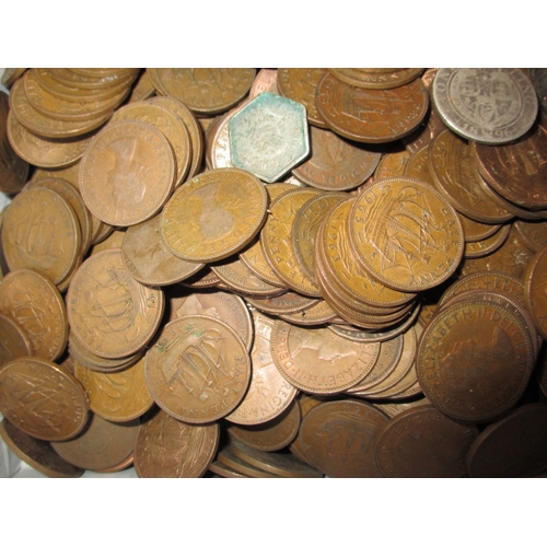 13 - A parcel of antique and later GB coins, all in circulated condition, approx. parcel weight 10kg