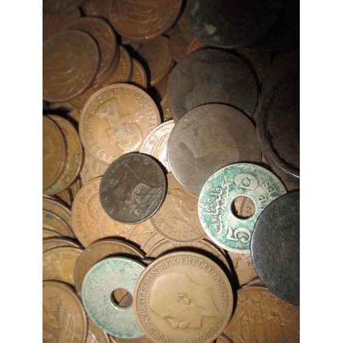 13 - A parcel of antique and later GB coins, all in circulated condition, approx. parcel weight 10kg