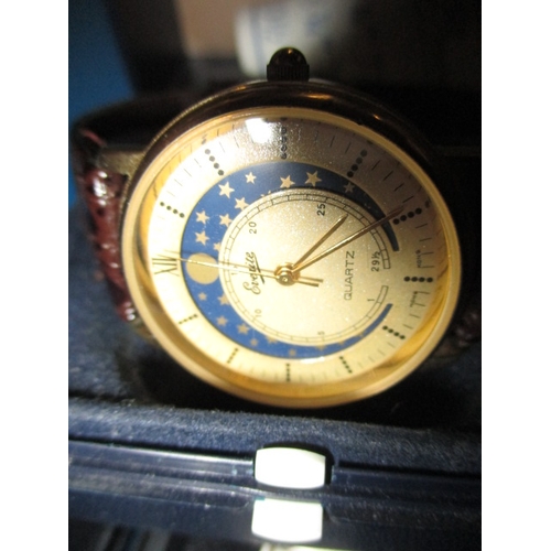 44 - A parcel of vintage watches and necklaces, all in used condition and watches are not tested as to fu... 