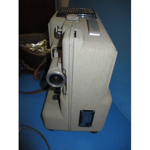 49 - A vintage Cine camera and projector, in used condition and not tested as to function