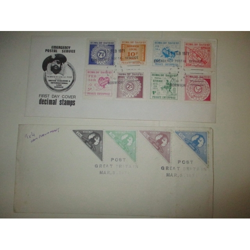 54 - A very large stamp collection, to include 1970s postal strike issues and some part sheets, and a lar... 