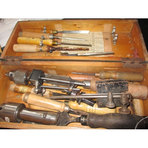 69 - A parcel of engineering and woodworking tools, some in unused condition