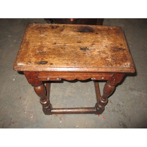 92 - Three vintage joint stools, all in good used condition