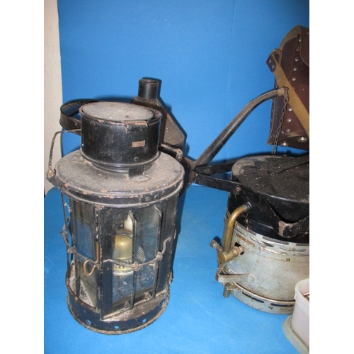 341 - A parcel of miscellanea to include lamps and lamp parts, all in pre-owned condition