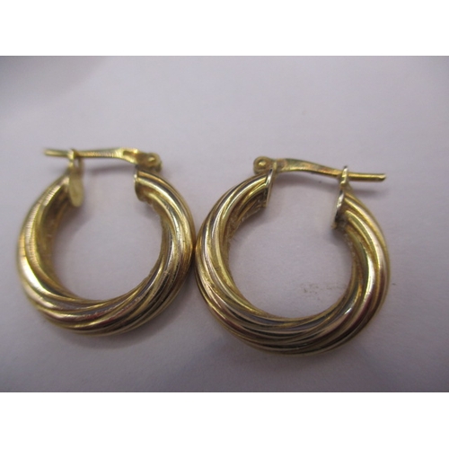 83 - A parcel of 9ct gold jewellery, to include a hard stone ring, approx. gross parcel weight 7.9g, all ... 