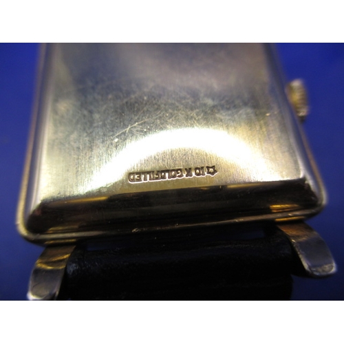 135 - A vintage Girard Perregaux automatic wrist watch, in good working order, serviced in 2021 by W E Cla... 