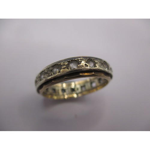 52 - 4 vintage 9ct yellow gold rings, approx. parcel weight 9.1g, in used with some damages