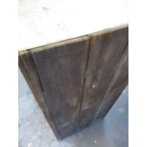 314 - A 19th pine wall mounted corner unit, approx. height 95cm, in good used condition