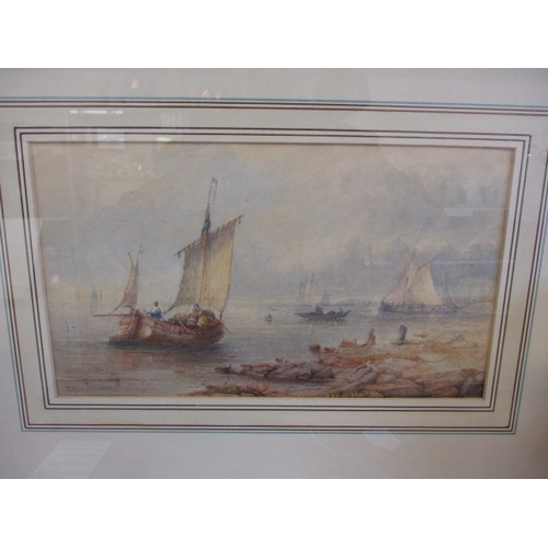 293 - Sidney Edward Paget (1860-1908) Seascape watercolour, signed lower left, approx. image size 32x19cm ... 