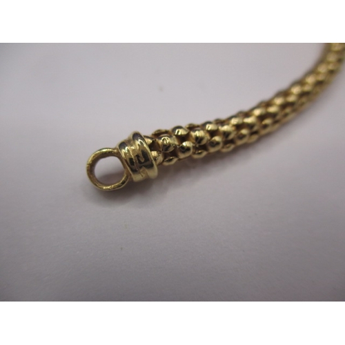 106 - A 9ct gold necklace, approx. linear length 46cm ,approx. weight 15.2g in good pre-owned condition wi... 