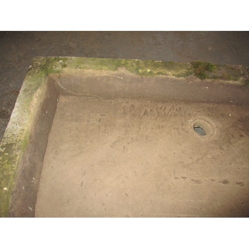 320 - A large hand carved limestone trough sink, some chipping but in over all good condition ,approx. siz... 