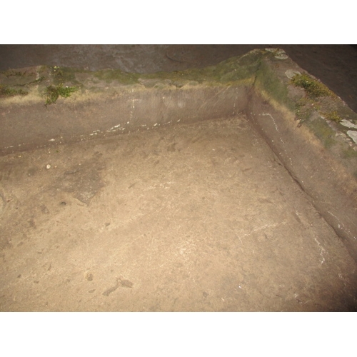 320 - A large hand carved limestone trough sink, some chipping but in over all good condition ,approx. siz... 