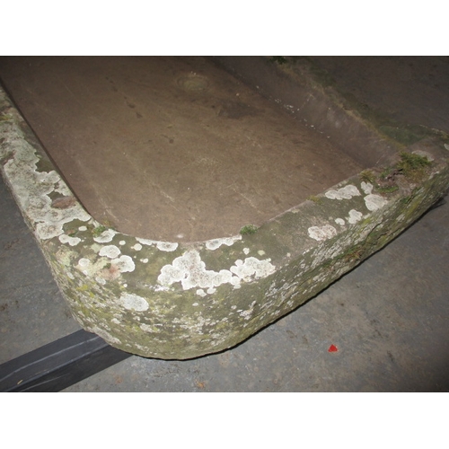 320 - A large hand carved limestone trough sink, some chipping but in over all good condition ,approx. siz... 