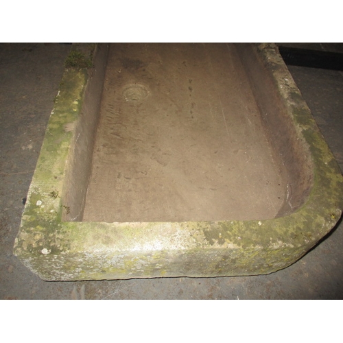 320 - A large hand carved limestone trough sink, some chipping but in over all good condition ,approx. siz... 