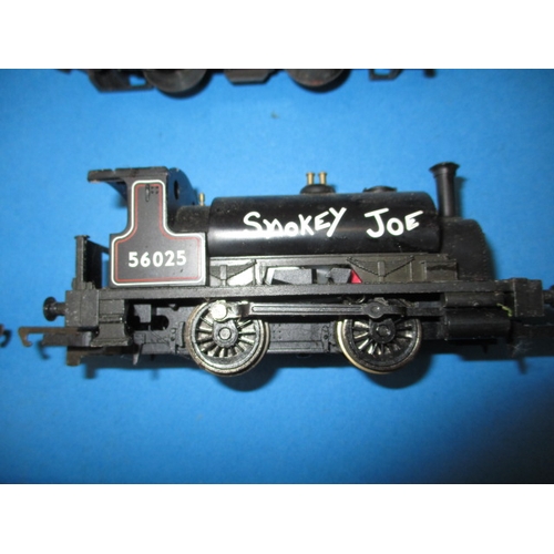 363 - A parcel of ‘00’ gauge model railway rolling stock to include 6244 King George VI loco and tender, a... 