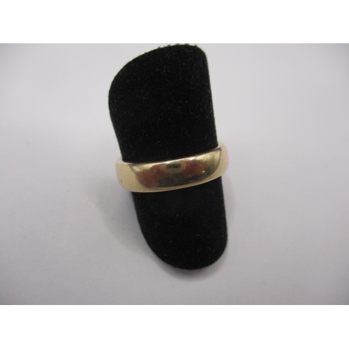 72 - A vintage 22ct yellow gold wedding band, approx. ring size ‘L’ approx. width 4.75mm, approx. weight ... 