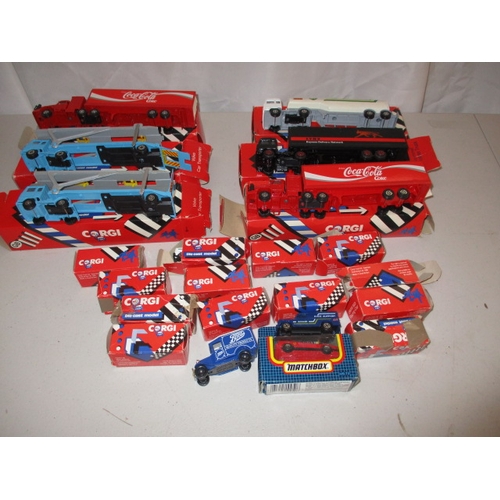 66 - A small quantity of Die cast vehicles, most in original boxes and by Corgi.