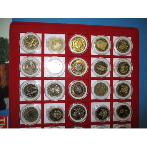 98 - A very large quantity of collectable £1 coins, some in uncirculated condition in packaging, approx. ... 