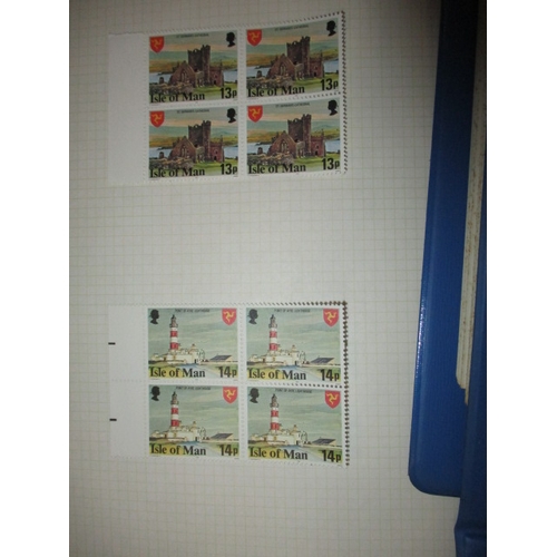 180 - A very large quantity of mainly Jersey & Isle of Man stamps, to include mint examples, part sheet, q... 