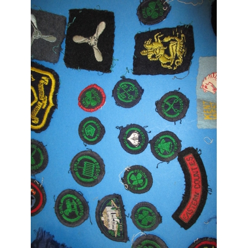 185 - A quantity of vintage Girl Guides cloth badges, all in use condition