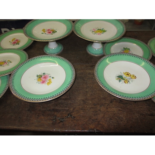 215 - A very large quantity of vintage ceramics, to include cake stands, platters, various makers, all in ... 