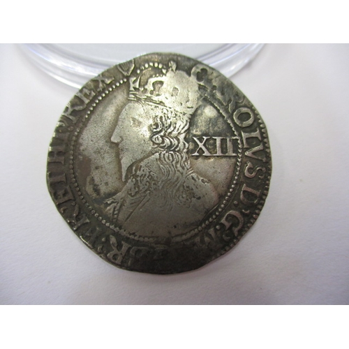 135 - A silver hammered coin, approx. diameter 30mm, approx. weight 6g, in well circulated condition, and ... 