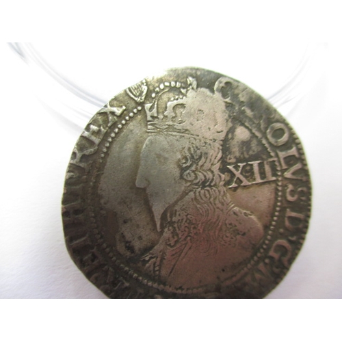 135 - A silver hammered coin, approx. diameter 30mm, approx. weight 6g, in well circulated condition, and ... 