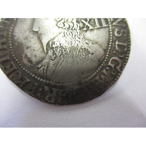 135 - A silver hammered coin, approx. diameter 30mm, approx. weight 6g, in well circulated condition, and ... 