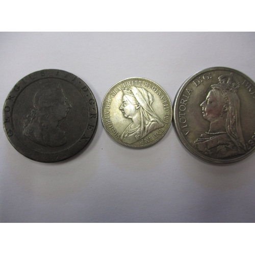 136 - A parcel of collectable coins, to include some silver examples, various ages and condition