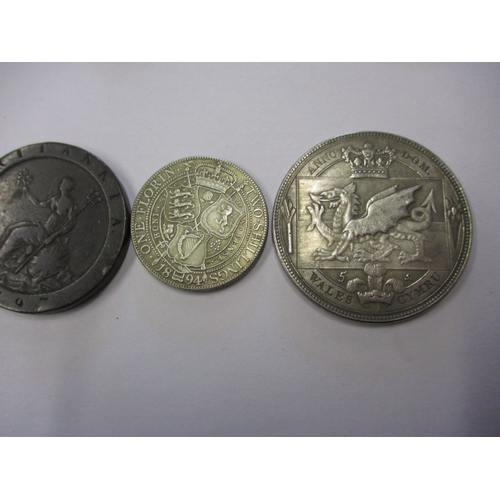 136 - A parcel of collectable coins, to include some silver examples, various ages and condition