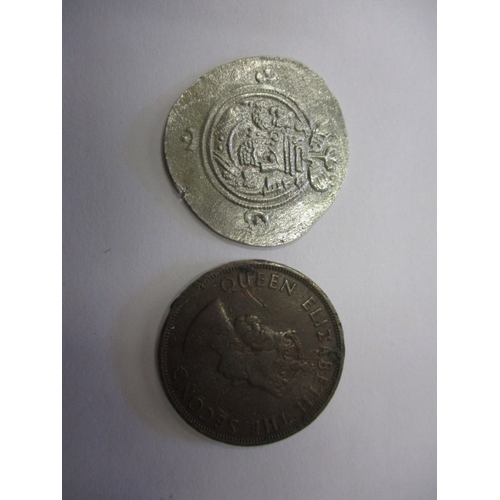 136 - A parcel of collectable coins, to include some silver examples, various ages and condition