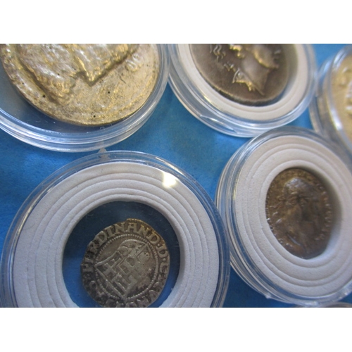 138 - A large quantity of vintage coins, to include hammered examples, various ages, all in circulated con... 