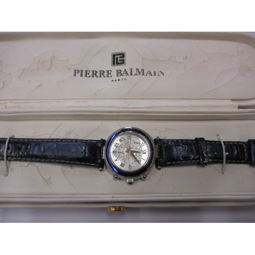 119 - A vintage Pierre Balmain wrist watch, approx. dial diameter 22mm, in current working order with use-... 