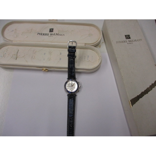 119 - A vintage Pierre Balmain wrist watch, approx. dial diameter 22mm, in current working order with use-... 