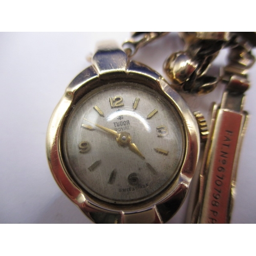 112 - 3 Vintage gold cased watches, two marked for 9ct the other 12ct which has a 24 hour dial. One marked... 