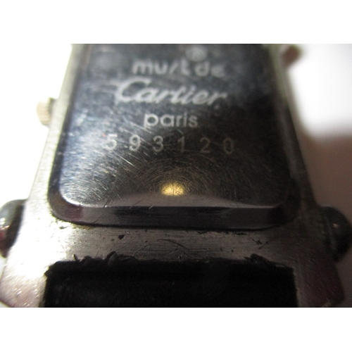 121 - A vintage ‘Tank’ wristwatch, in current working order with use-related marks