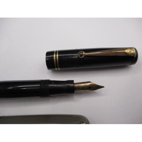 191 - 4 Vintage fountain pens, to include examples by Swan & Waterman, all in used condition and not teste... 